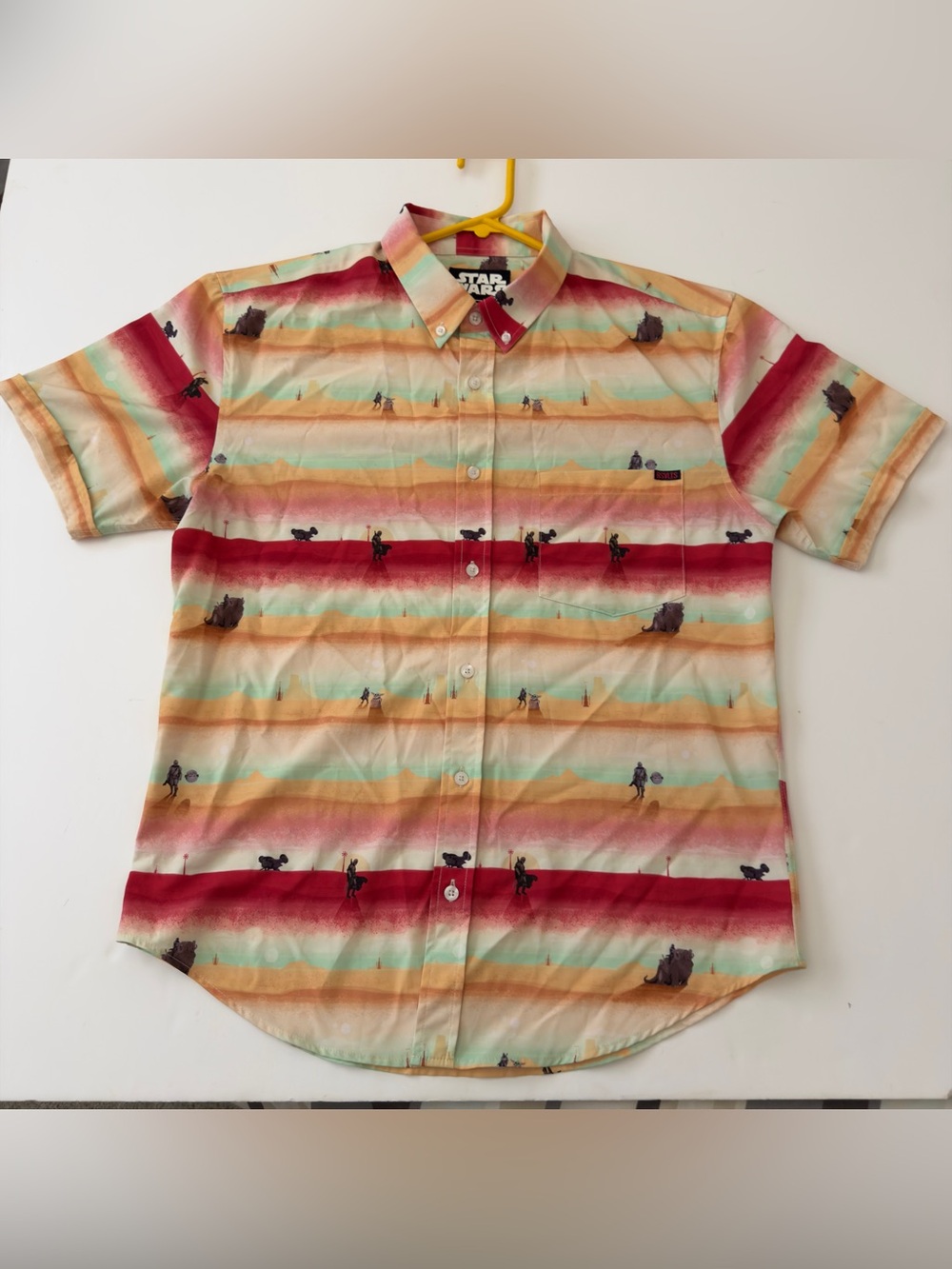 RSVLTS x Star Wars The Mandalorian “Layers” KUNUFLEX Shirt Men’s Medium